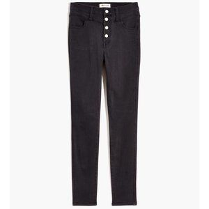 Madewell 10" High-Rise Roadtripper Jeans Button-Front Yoke Edition